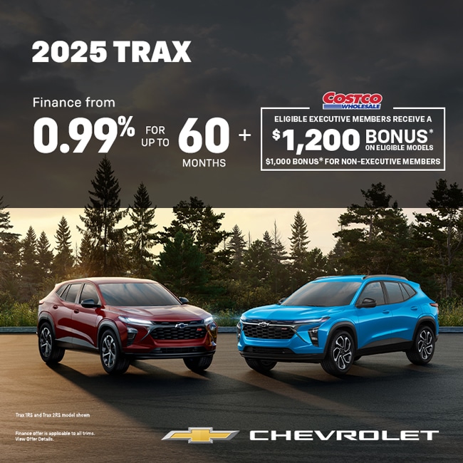 Advertisement for a summer adventure pre-owned vehicle sales event, featuring three cars in the foreground, scenic backgrounds, and text stating prices start at $20,446 and a chance to win a prize with each purchase.