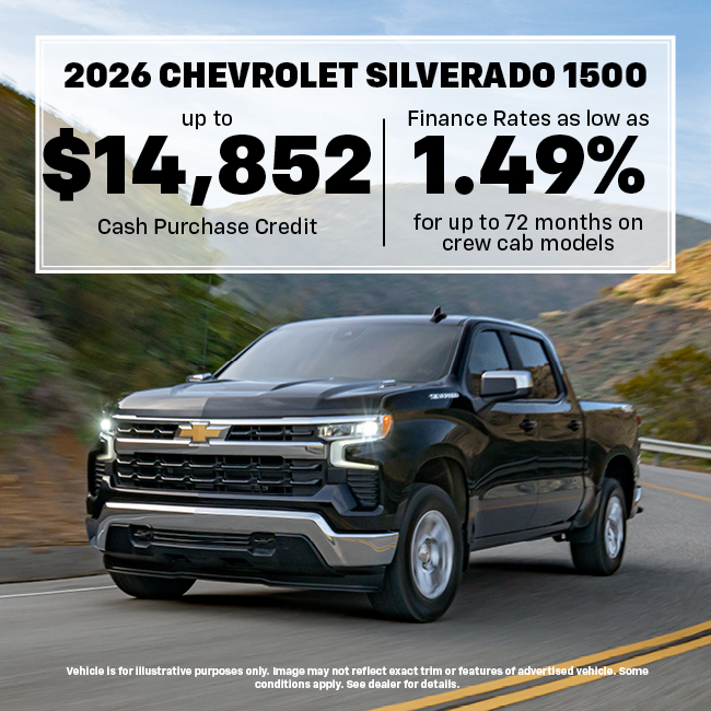 2026 Silverado 1500