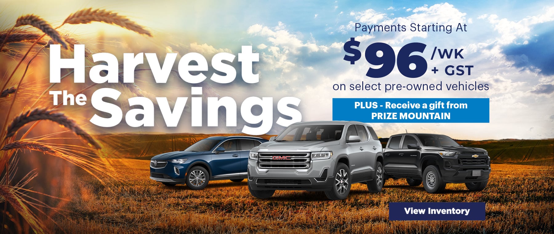 2025 Chevy Silverado sale: 0% financing, up to $11,000 off. White and black trucks on scenic background.