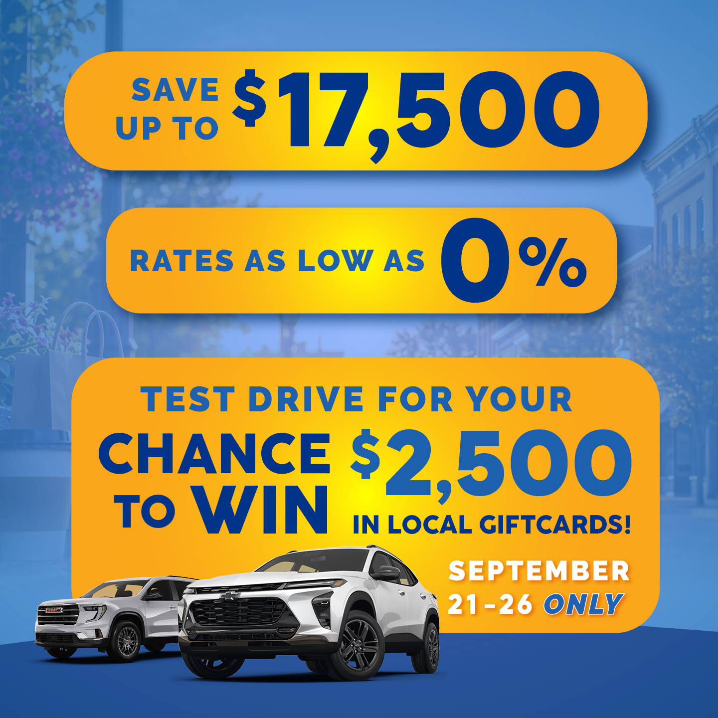 Discovery Co-op offers 2% above cost on Chevrolet, Buick, GMC; includes $250 gift card. Ends June 30th.